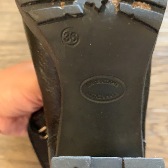 ASOS DESIGN heeled lace up boots in black leather - Picture 4 of 5